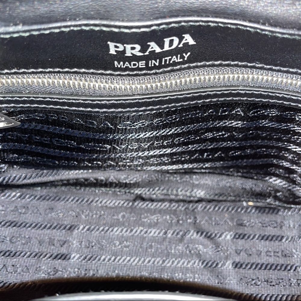 New Authentic Prada Bold Logo Camera Bag Crossbody - Picture 12 of 14